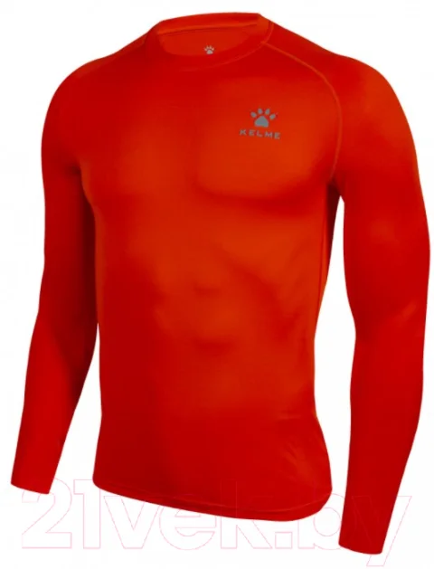 Термокофта Kelme Tech fit L/S Thin / 3891113-600 (3XL, красный)