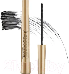 Тушь для ресниц L'Oreal Paris Telescopic (черный) — фото 4