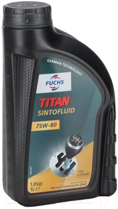 Трансмиссионное масло Fuchs Titan Sintofluid 75W80 GL-4 / 602197184 (1л) — фото 1
