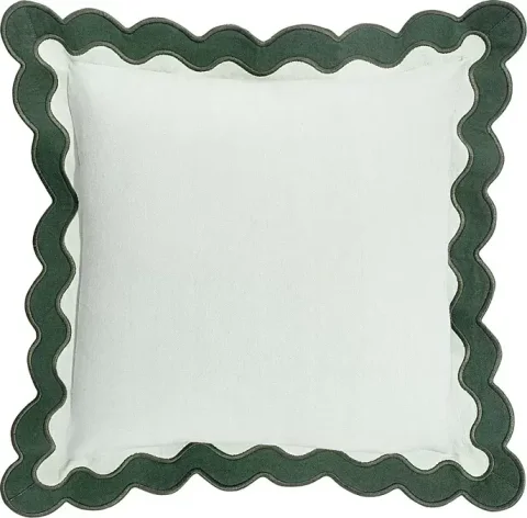 Чехол на подушку Tkano Trendy Ruffles / TK25-CC0003 (зеленый)