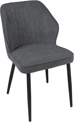Стул ТриЯ Крис (черный муар/Brendy Graphite) — фото 1