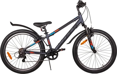 Велосипед STELS Turbo 420 V 24 2026 (12, антрацитовый, разобранный, в коробке)