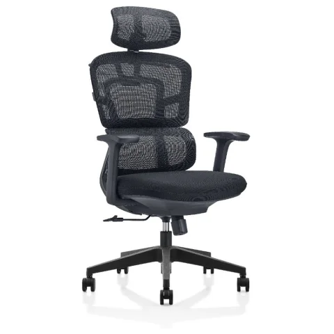 Кресло офисное SitZone U-062A (черный)