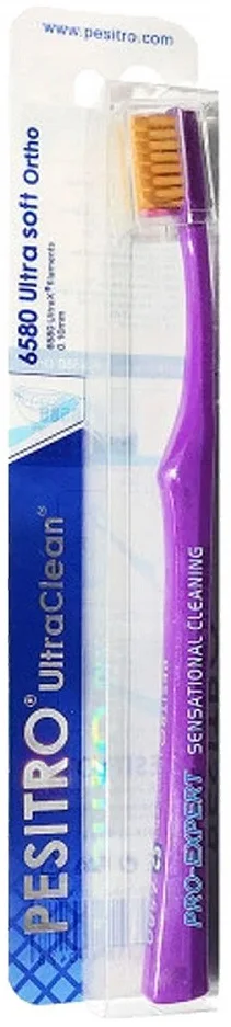 Зубная щетка Pesitro Ultra Clean Ultra soft Ortho 6580