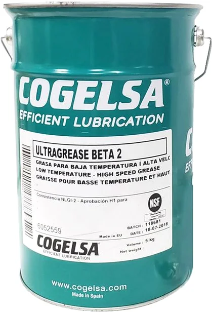 Смазка техническая Cogelsa Ultragrease Beta 2 / 6052559 (5кг)