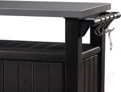 Стол садовый Keter Unity Storage Buffet / 230410 (коричневый) — фото 5
