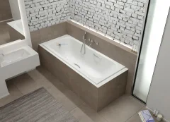 Ванна чугунная Универсал Ностальжи-У 150x70 (1 сорт, с ножками) — фото 7
