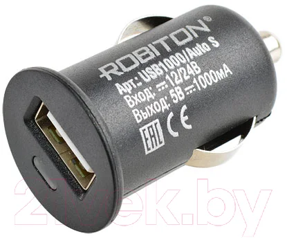 Адаптер питания автомобильный Robiton USB1000/Auto S