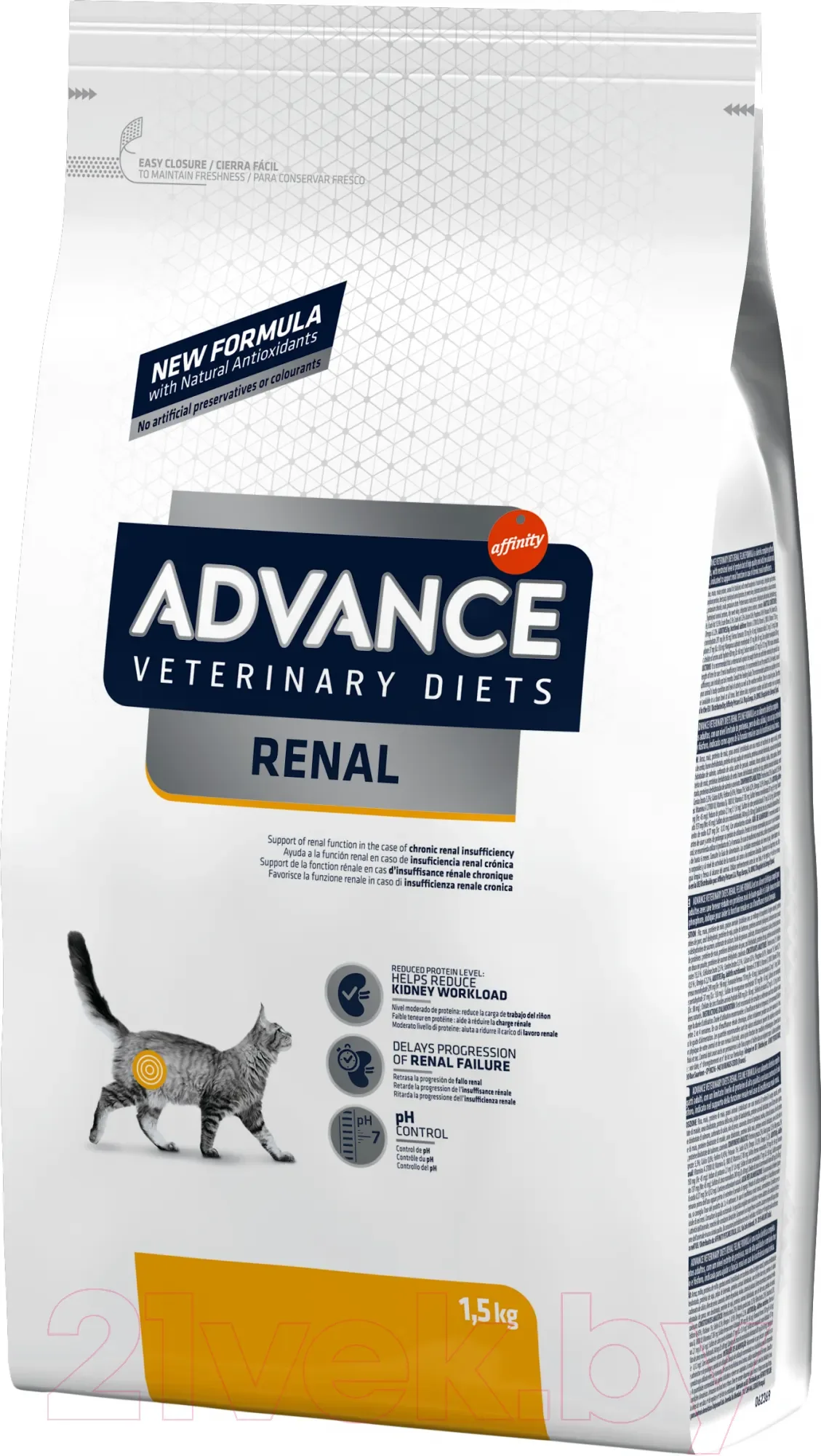 Сухой ветеринарный корм для кошек Advance VetDiet Renal Canine Formula (1.5кг)