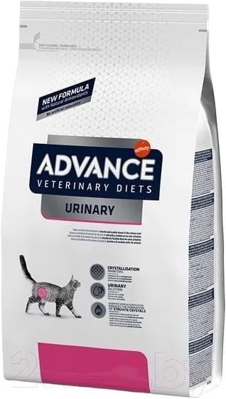 Сухой ветеринарный корм для кошек Advance VetDiet Urinary с курицей (3кг)