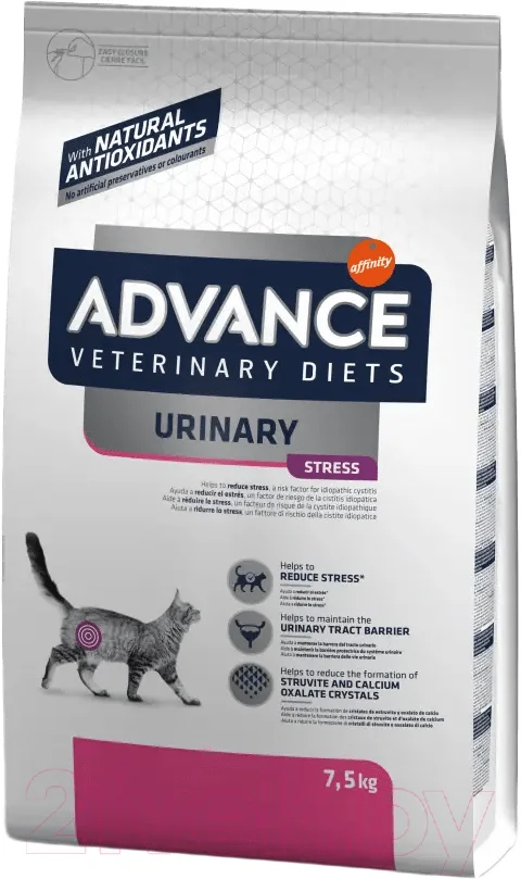 Сухой корм для кошек Advance VetDiet Urinary Stress (7.5кг)