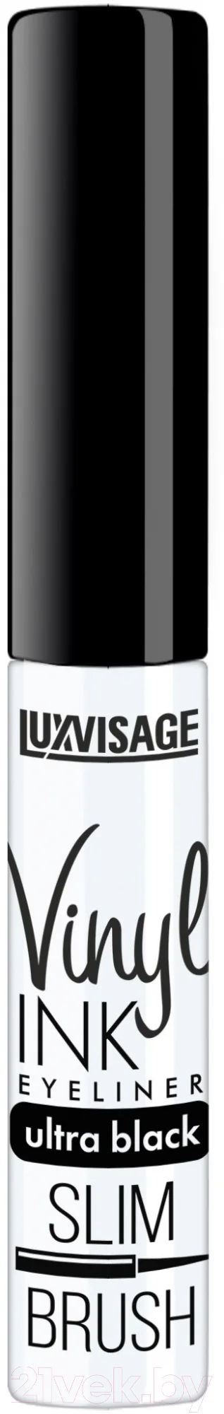 Подводка для глаз жидкая LUXVISAGE Vinyl Ink Ultra Black (4г)