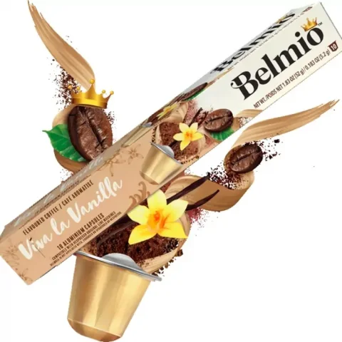 Кофе в капсулах Belmio Viva La Vanilla стандарта Nespresso (10x5.2г)