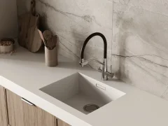 Смеситель Cersanit Vivo однорычажный с фильтром с гибким изливом / 68217 (хром) — фото 9