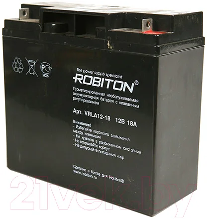 Аккумуляторная батарея Robiton VRLA12-18