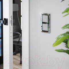 Рамка для выключателей и розеток Werkel W0021220 (зеркальный) — фото 2