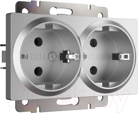 Розетка Werkel W1172006 (серебряный)