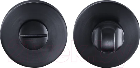 Фиксатор дверной защелки Oro & Oro WC 30WC-17E (черный)