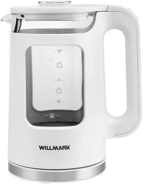 Электрочайник Willmark WEK-1725W / 2002558 (белый)