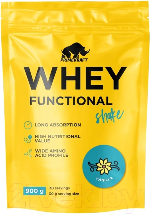 Протеин Prime Kraft Whey Functional Shake Ваниль (900г)
