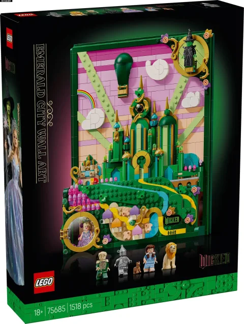 Конструктор Lego Wicked Изображение изумрудного города 75685
