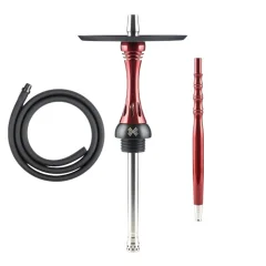 Шахта для кальяна Alpha Hookah X Red Candy (силиконовый шланг, мундштук, диффузор) — фото 1