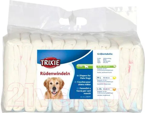 Подгузники для животных Trixie XS-S 23631 (12шт)