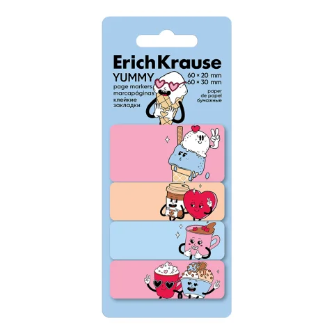 Стикеры канцелярские Erich Krause Yummy / 63670