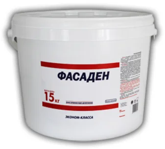 Краска Zebracolor Фасаден (15кг, белый)