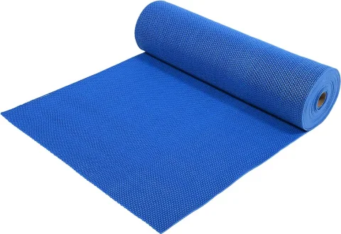 Коврик защитный VORTEX Zig-Zag 90x1000 / 22158 (голубой)